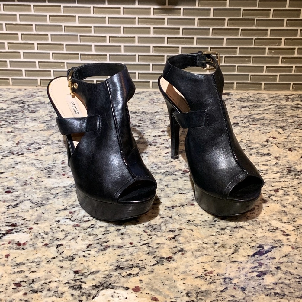 Authentic Guess Black Heels